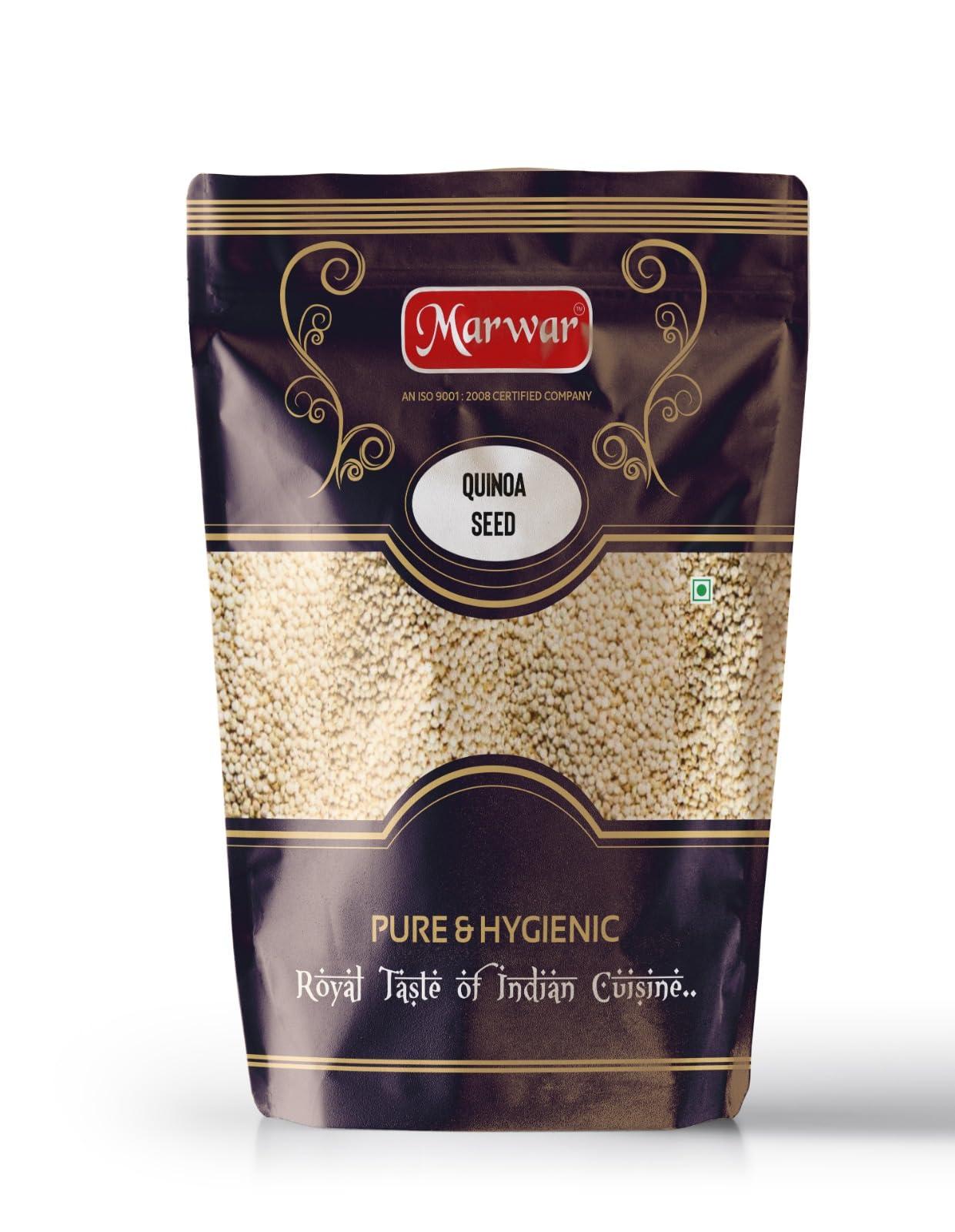 MARWAR Marwar Quinoa Seeds (Natural Organic, White, Protein Rich & Gluten Free Super-Food) 1 kg