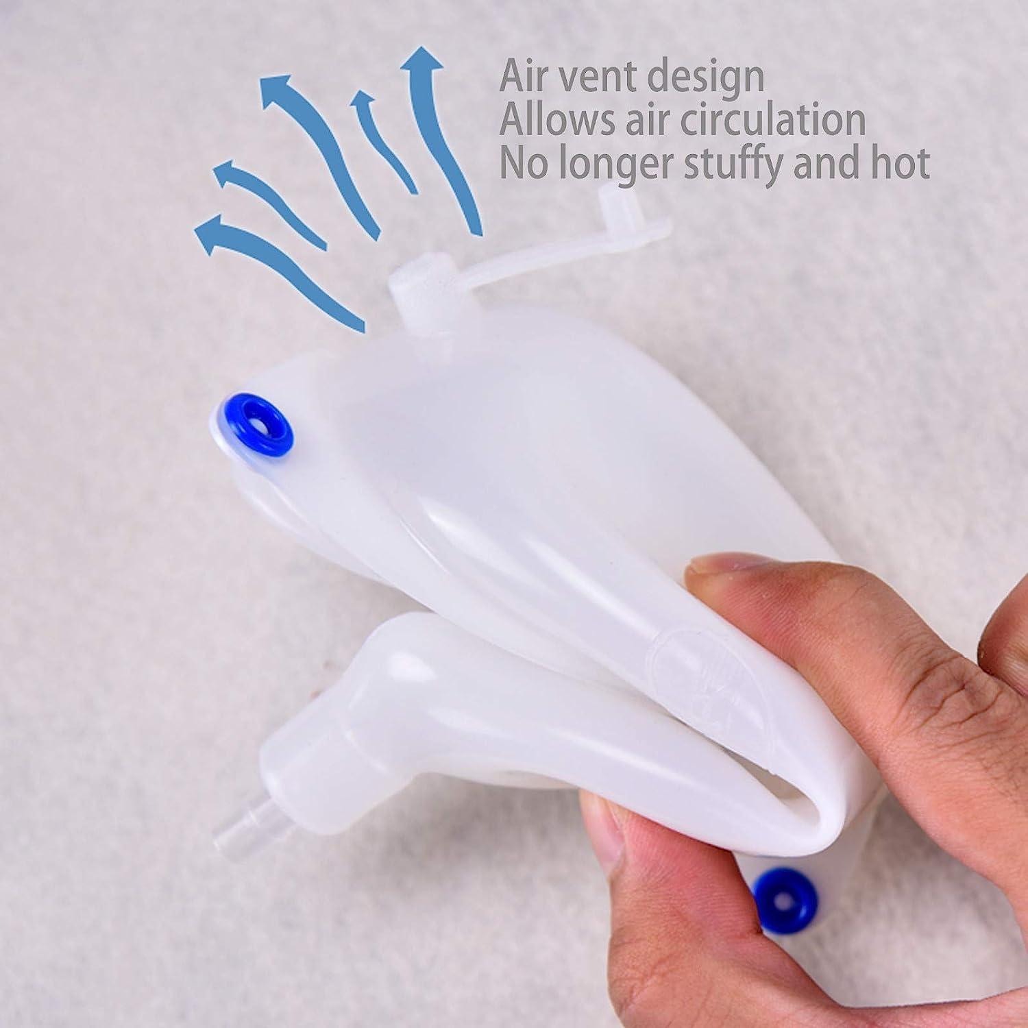 RADIONICS RADIONICS Men Urinary Drainage Bag with Anti Reflux Chamber Medical Easy-Tapped with 2 Bags of 1000 ml