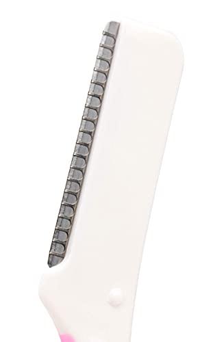 Favy Favy Facial Beauty Razor, Eyebrow Razor, Dermaplane Razor, Exfoliate your skin, Keep your skin clear, Make your face smooth, Remove peach fuzz, Allow for flawless makeup application, 3 Pack