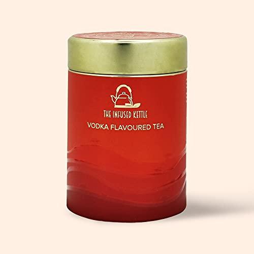 The Infused Kettle The Infused Kettle Premium Vodka Flavoured Tea, 22 Cups, Loose Black Tea Infused With Vodka Flavour, Antioxidant Rich, Low Caffeine Chai - 50 gm