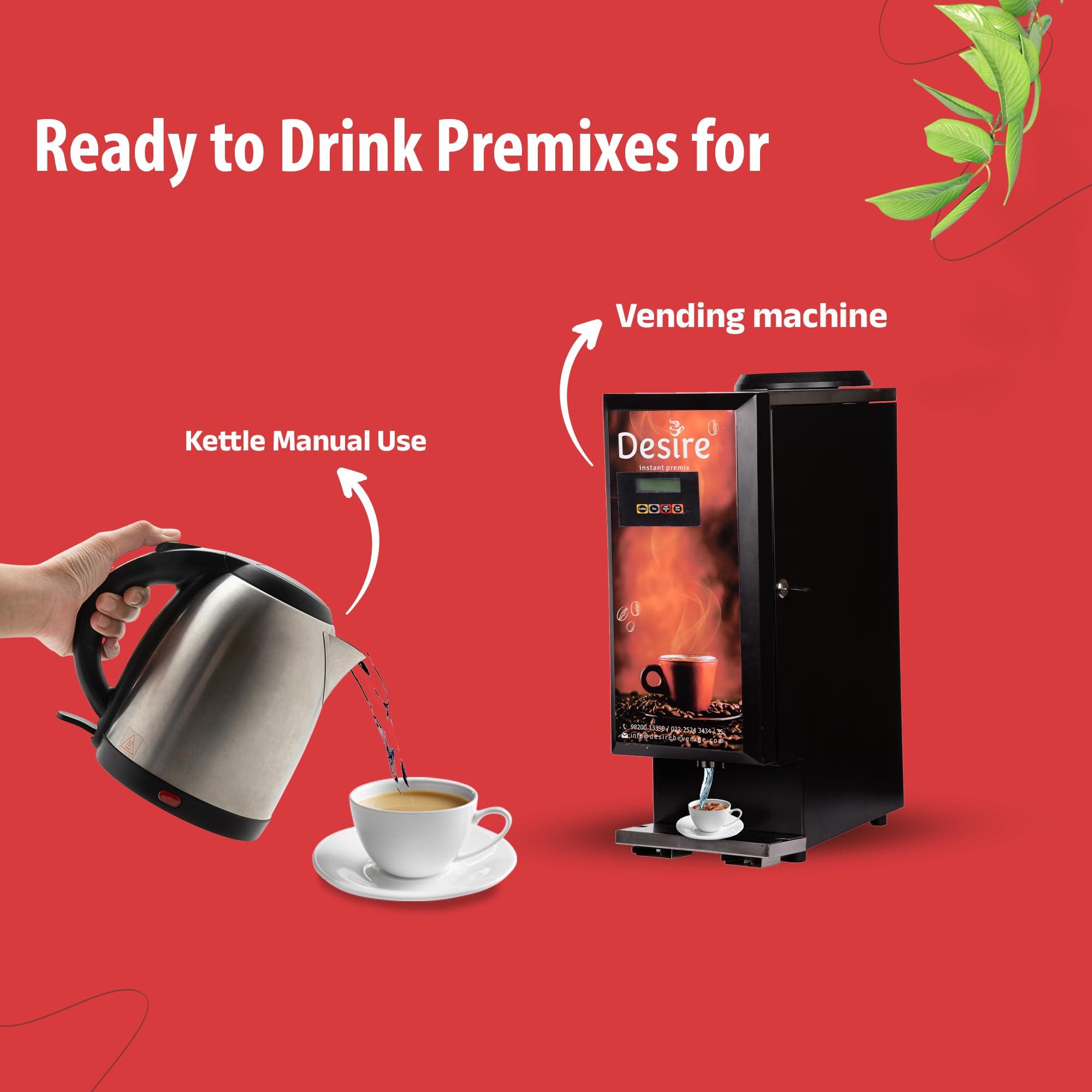 Desire Desire Instant Premix Jain Food Tomato Soup Pack - Fresh Tomatoes 500g Readymade Soup Packet - Just Add Hot Water (Jain Tomato Soup)