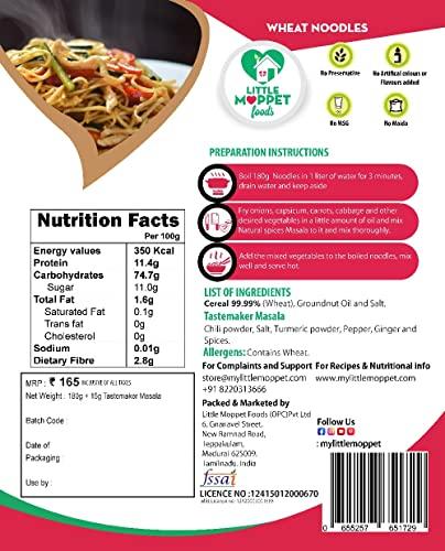 Little Moppet Foods Little Moppet Foods Noodles - 195g (Wheat Noodles)