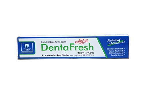 FOREVER HERBAL PRODUCT PVT LTD FHP Denta Fresh Germ Protection Toothpaste with No added Fluoride and Parabens For Whiting and Strong Teeths