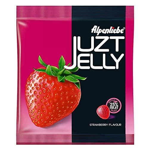 Alpenliebe Juzt Jelly ALPENLIEBE JUZT JELLY Strawberry Flavour, 100 Pc 380 g
