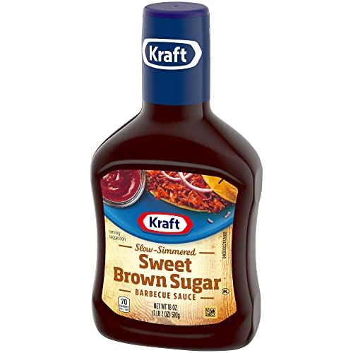 Kraft Kraft Sweet Brown Sugar Slow Simmered Barbecue Sauce, 510 g