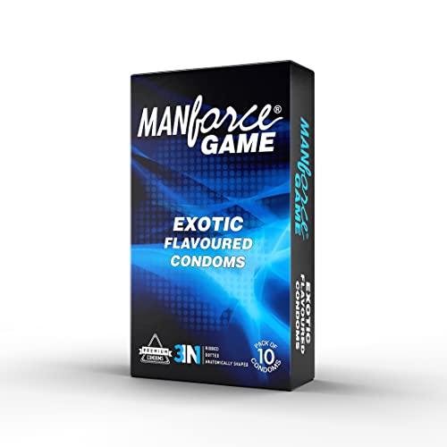Manforce Manforce GAME Condoms, 10 Pieces x Pack of 3