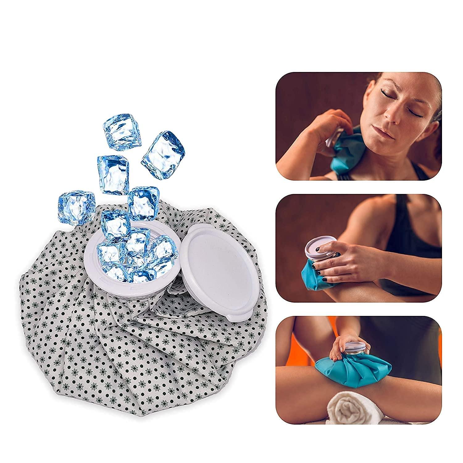 Ignite Ignite Mediplus Reusable First Aid Ice Bag Instant Pain Reliever Heat Pack for Knee Head Leg Pain Relief Cold Therapy, Hot and Cold ice bags for pain relief Pack Of 2