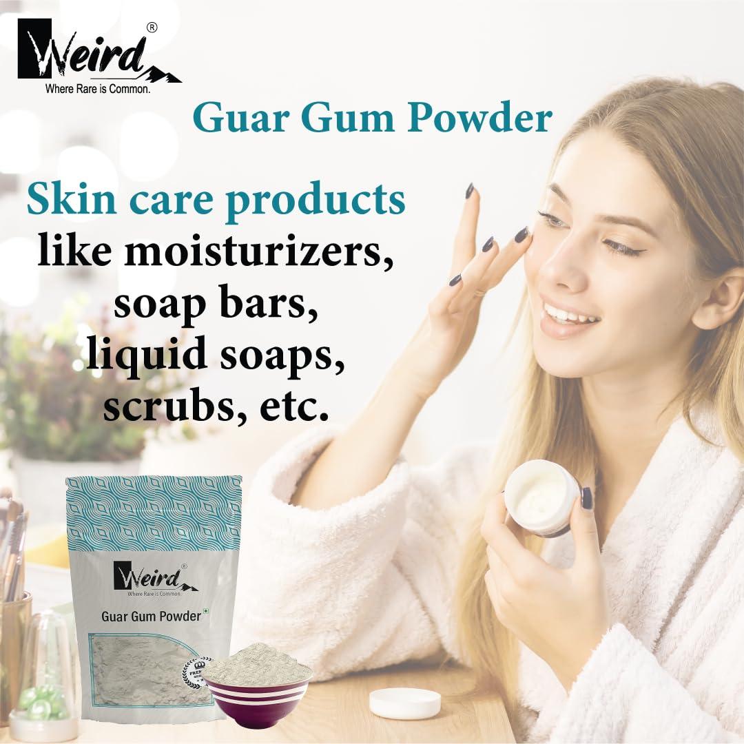 Weird Road Guar Gum Powder for Slime and thickening (Food Grade) (400GM)