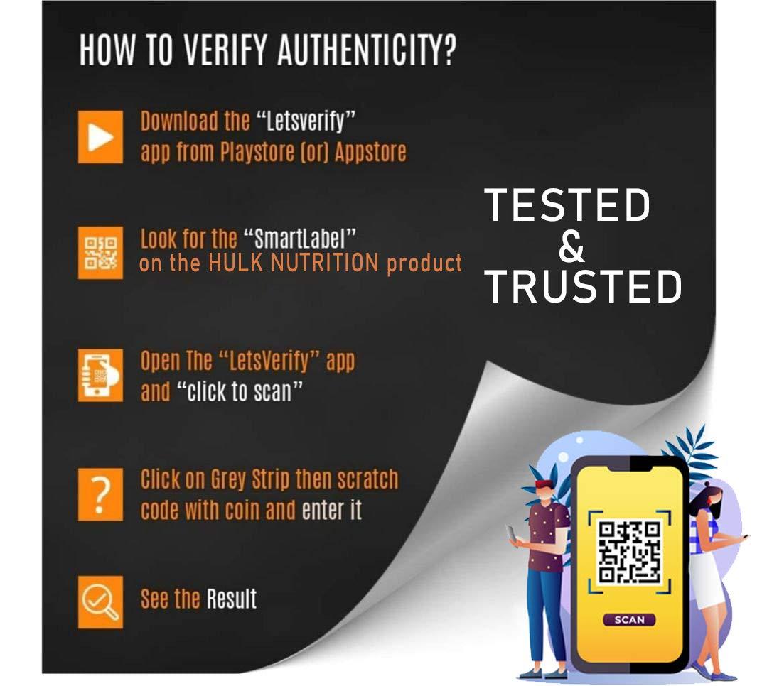 HulkNutrition HulkNutrition Bulk Gain Mass & Weight Gainer Capsule for Fast Weight & Muscle Gain, Daily Muscle Building Weight Lifters Supplement for Muscle Growth, Stamina & Strength, For Men & Women - 60 Cap. | Free Shaker