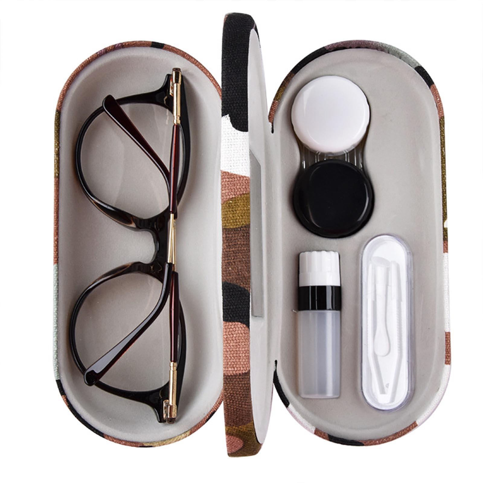 Bnf BNF Dual Glasses Case for Jewellery Home and Business Use 2in1 Contact Lens Case A|Health & Beauty | Vision Care | Eyeglass Cases
