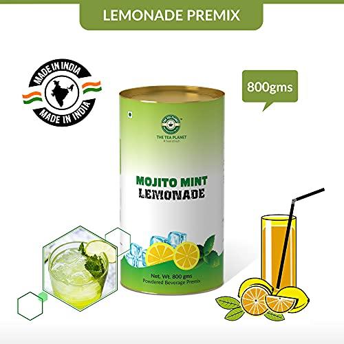 The Tea Planet The Tea Planet Mojito Mint Lemonade Premix to be added with Water/Soda/Ice Cubes - 800 gm