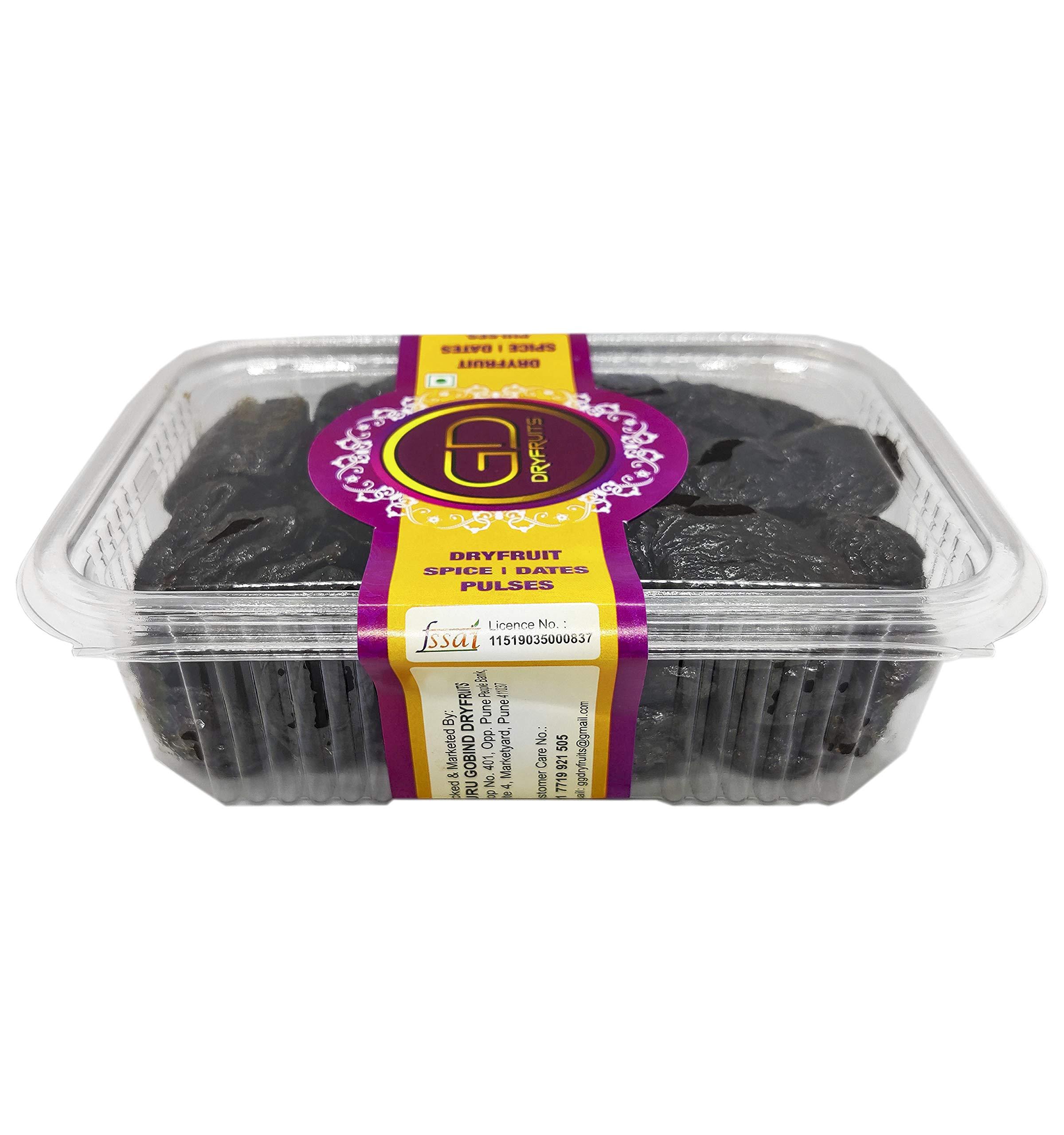 GD DRYFRUIT GD Dried Pitted Prunes, Handpicked (Plum) Aloo Bukhara Seedless 200g