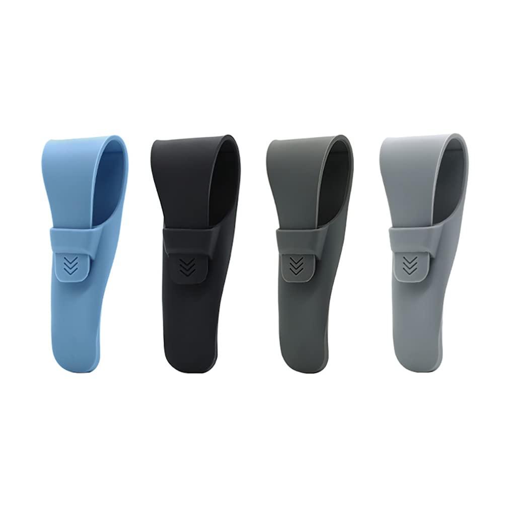 Artibetter ARTIBETTER 4pcs Silicone Razor Case Travel Razor Cover Razor Protector Covers for Straight and Barber Razors
