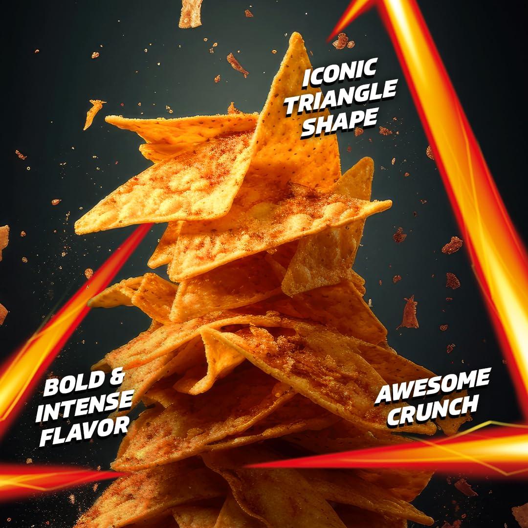 Doritos Doritos Frito Lay Nacho Cheese Flavored Tortilla Chips, 7 Oz 198.4 G