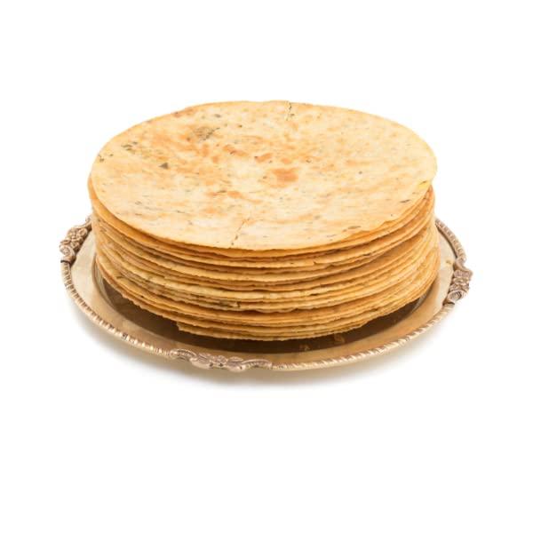 Pm3 PM3 Khakhra Cholfali Khakra (4 pkt *200g=800g) Gujrati Indian Snacks | Healthy | 100% Natural Ingredient | Diet Friendly ! world best khakhra