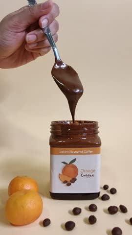 \"HETALS\" WITH LOGO HETALS HOMEMADE Premium Instant Coffee |11 Different Flavours Of Coffee | 250 GM | Prepares 20 CUPS | Make hot or cold (Orange Coffee)