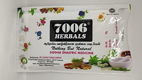 7006 HERBALS 7006 Herbals Padikaram Powder | Alum Stone |50g | Pack of 4 | 200g