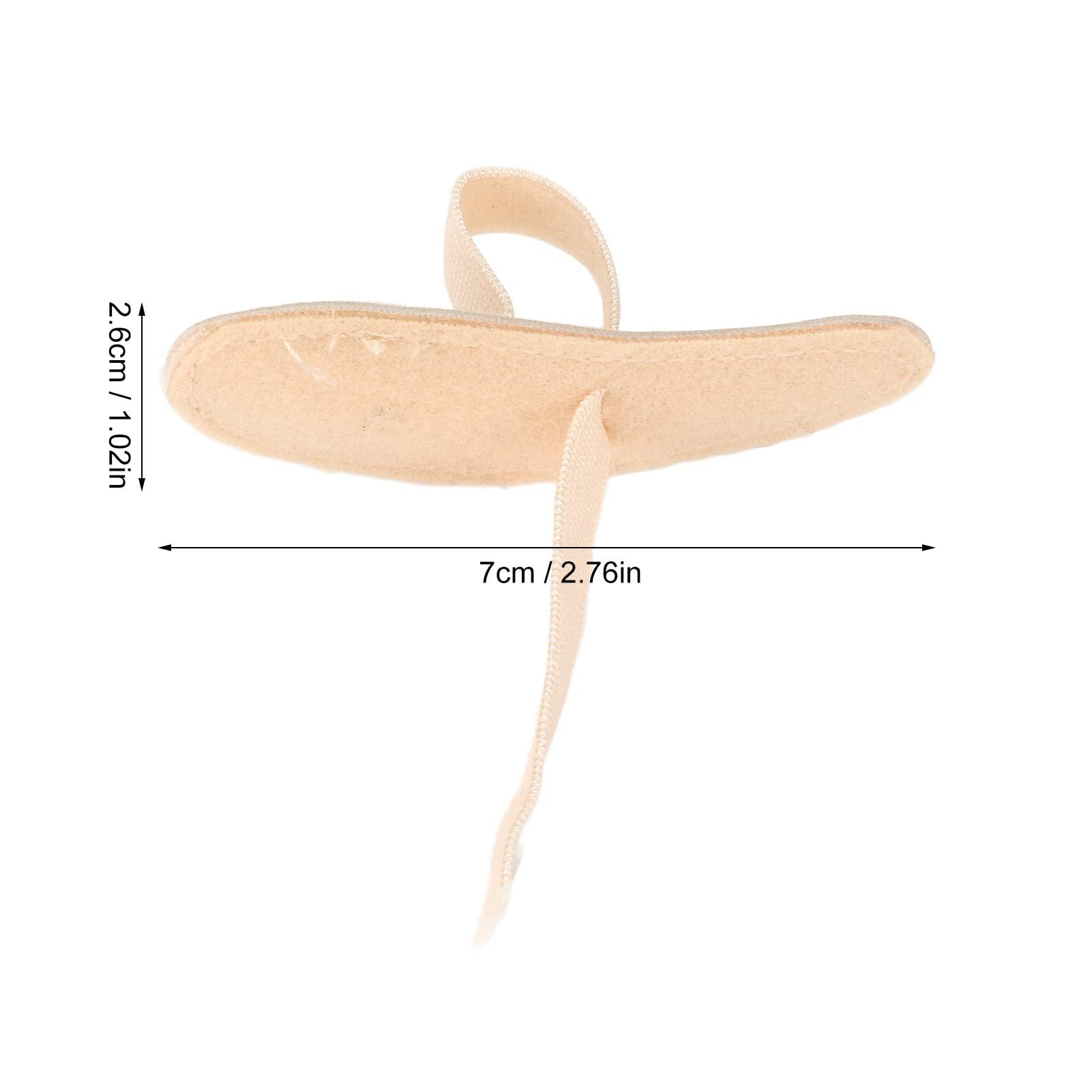 DNEI Toe Cushion, Perfect Fit Toe Buttress Pad Simple Wearing Good Correction for Sleeping (Right)