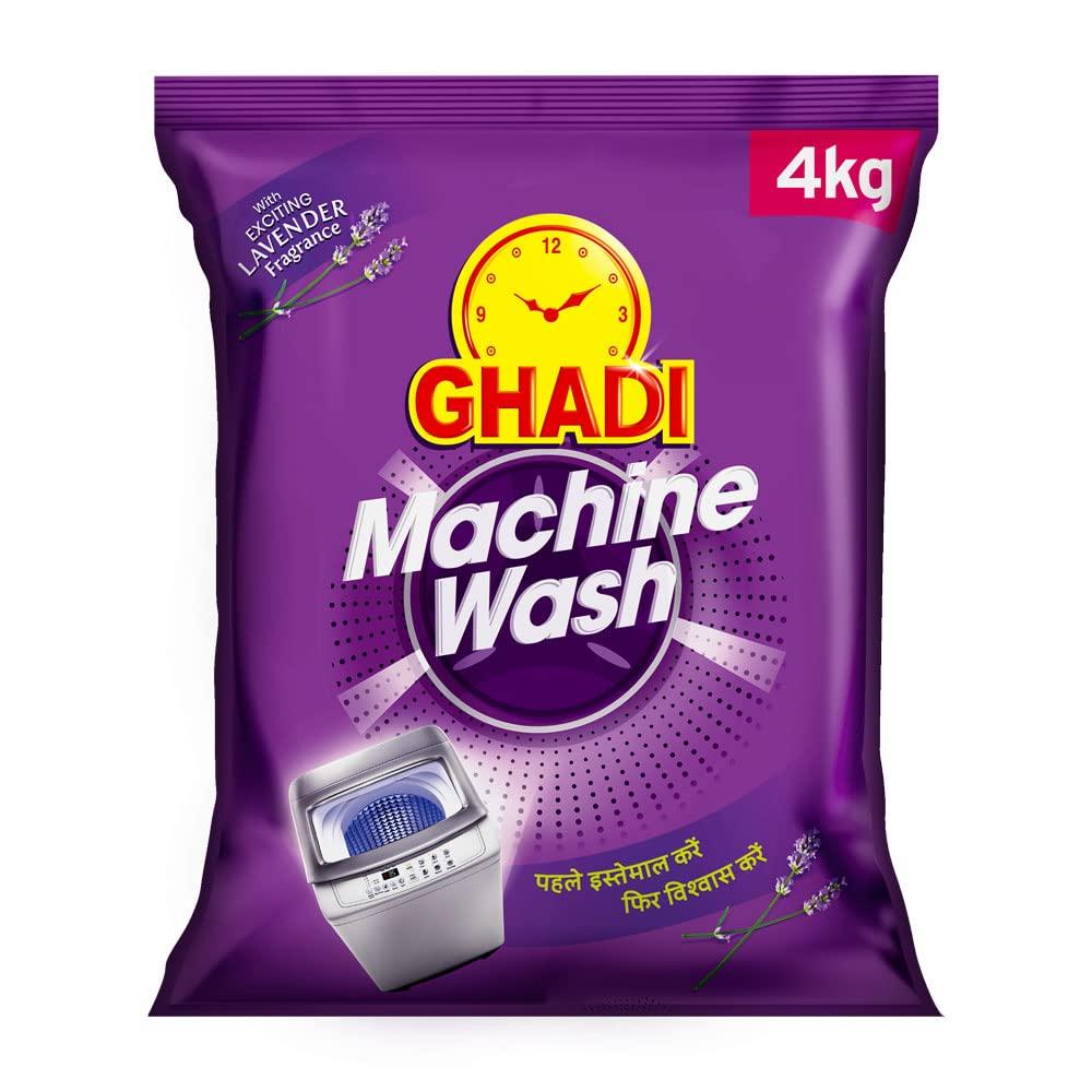 Ghadi Ghadi Machine Wash Detergent Powder 4 Kg, Pack of 1