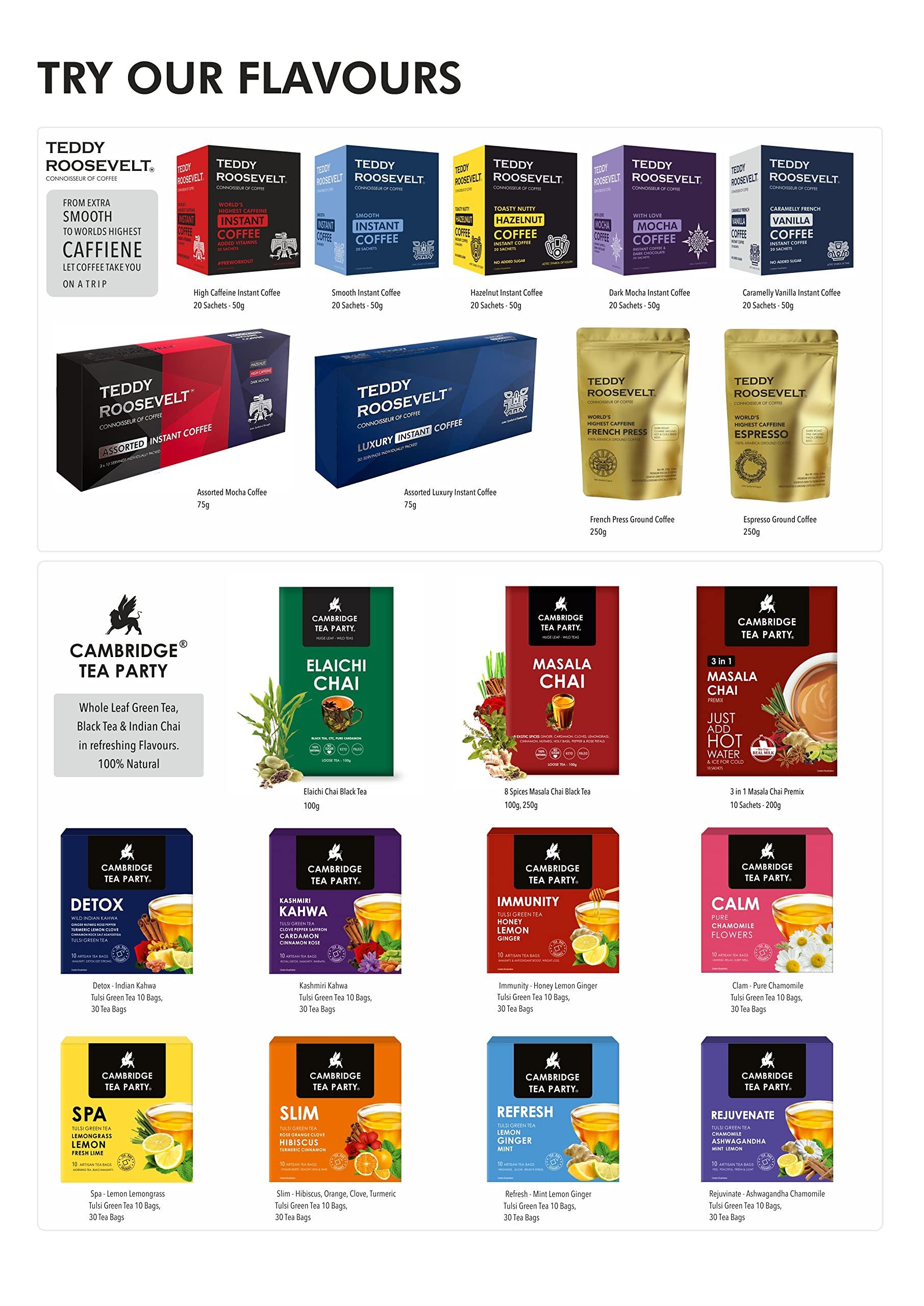 COLOMBIAN BREW COFFEE Colombian Brew Mint Instant Coffee Powder, No Sugar Vegan, 1kg Hotel Pack