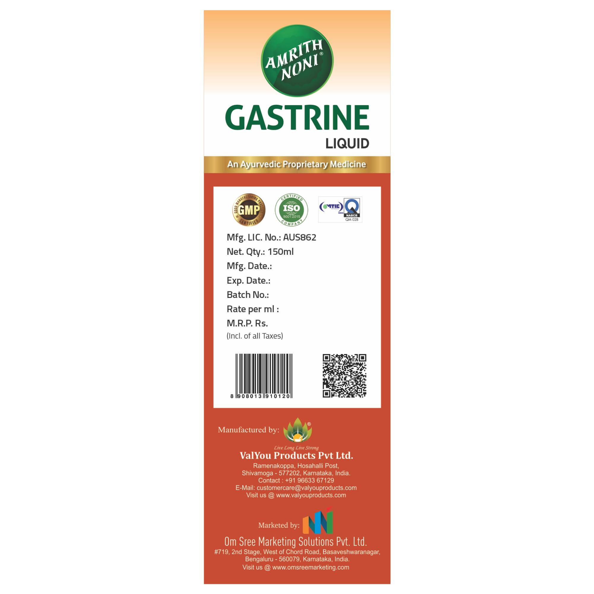 Amrith Noni Amrith Noni Gastrine 150ml & Artho Plus 750ml - Harness the Power of Nature for Digestion & Joints