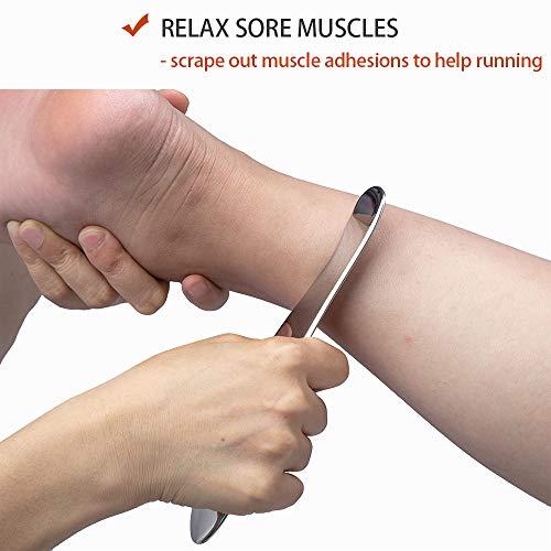 Allshow Allshow Gua Sha Tools, Stainless Steel Scraping Massage Tool, IASTM Tools, Myofascial Scraping Tools To Physical Therapy, Scar Tissue and Soft Tissue
