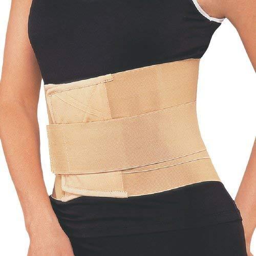 Generic Lumbo Sacral Support (LS) Support Belt,Waist & Back Support Belt, Back Pain Relief Belt for Men & Women, Beige (Small)
