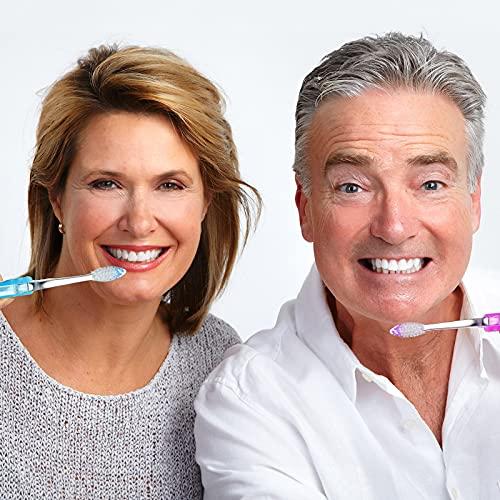 Patelai 12 Pieces Travel Toothbrush Travel Toothbrush Toothbrush Potable Travel Size Soft Toothbrush for Travel, Camping, School, Home, Business Trip