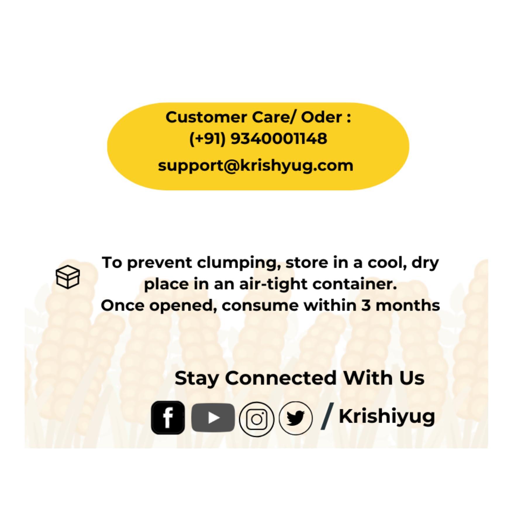 KRISHIYUG KRISHIYUG Nutritious Grain Unpolished Raw Kodo Dhanya Millets | Kodra, Haraka, Varagu, Arikalu | Raw Unpolished Grain Millet (1Kg)