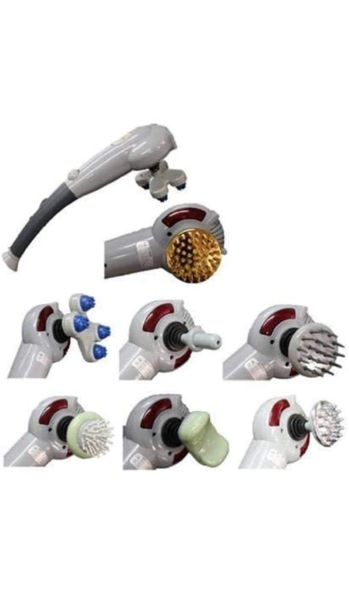 ALS ENTERPRISES ALS Maxtop 7-In1 Magic Complete Body Massager for pain relief Corded electric,Multicolor