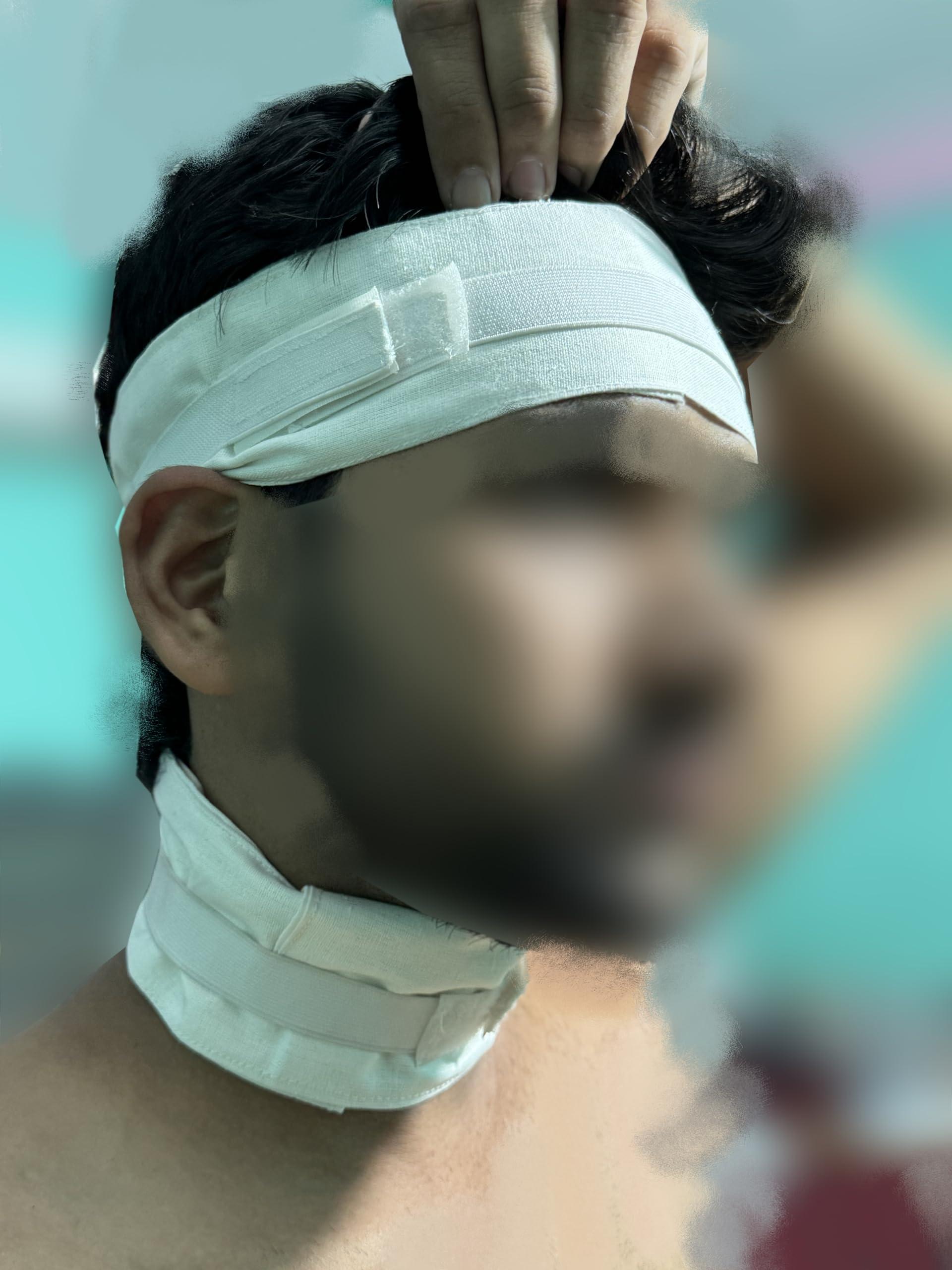 Hindustan Fresh Retail Widely Pure Wet Pack Cotton Patti Set head, neck, kness and abdominal wet pack satvik with user manual