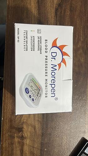 Dr. Morepen Dr. Morepen B.P. 02 U/A Upper Arm Tubeless Digital Monitor Blood Pressure Machine (White)