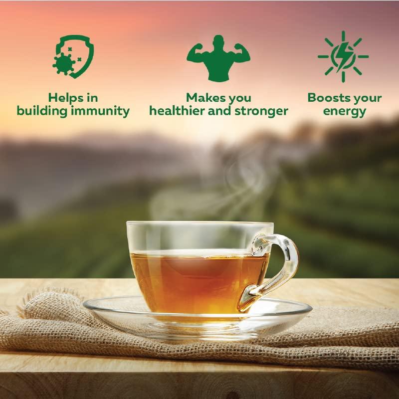 Jivraj 9 Jivraj 9 Cava Green Tea Bags | Kahwa Green Tea Bags | Herbs Like Cinnamon, Clove, Nutmeg, Ginger, Black Pepper and Cardamom | Immunity Boosting & Antioxidants Properties (10 Servings)