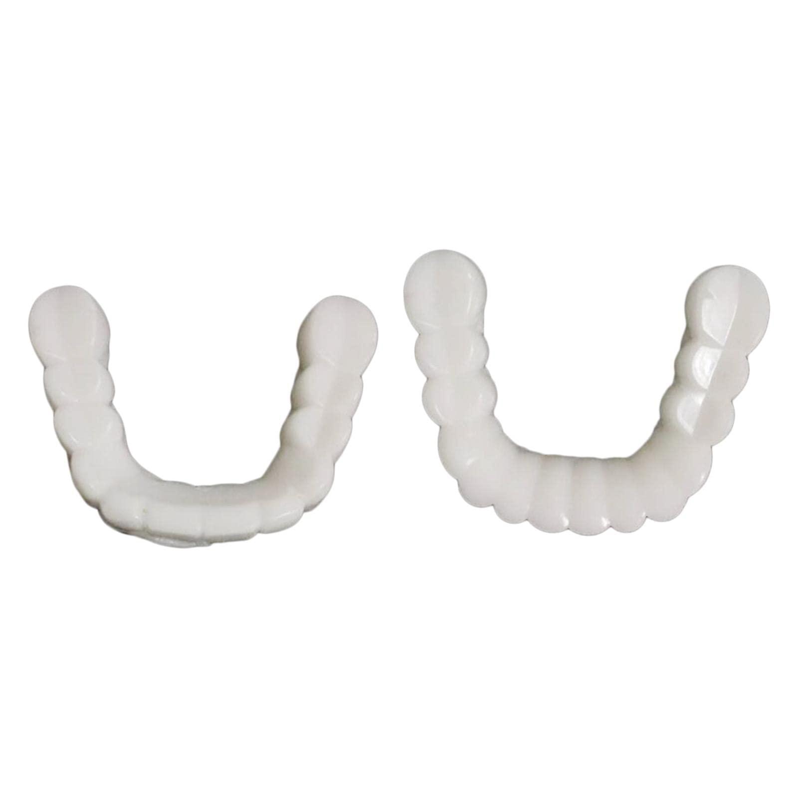 T.O.G. T.O.G. Resin Teeth Veneers Comfortable Dentures Tooth Cover Removable Reusable Upper Lower Cover