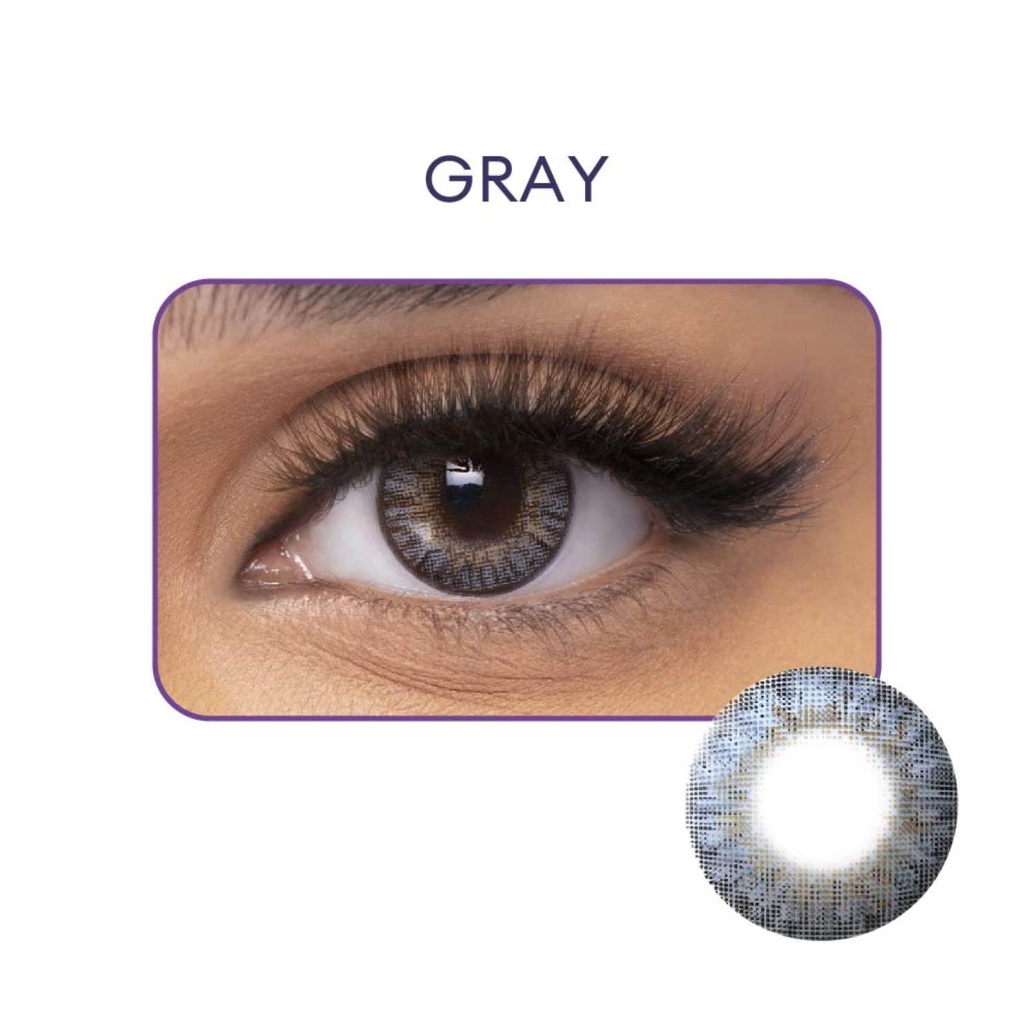 Freshlook Colorblends Freshlook Colorblends Color Lens-2 Lens (GRAY, -5.25)