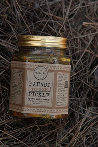 O'IJA OIJA Pahadi Ginger Pickle, By Mrs Madhu Pandey, Preservatives Free | Homegrown Ingredients | Immunity Boosting Pickle | Adrak Achar