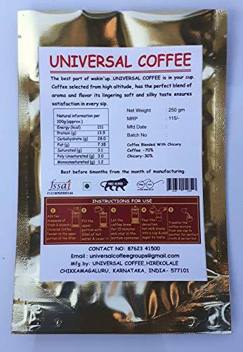 UNIVERSAL COFFEE UNIVERSAL COFFEE Classic (Coffee 70% - Chicory 30%) - 250gm x 4