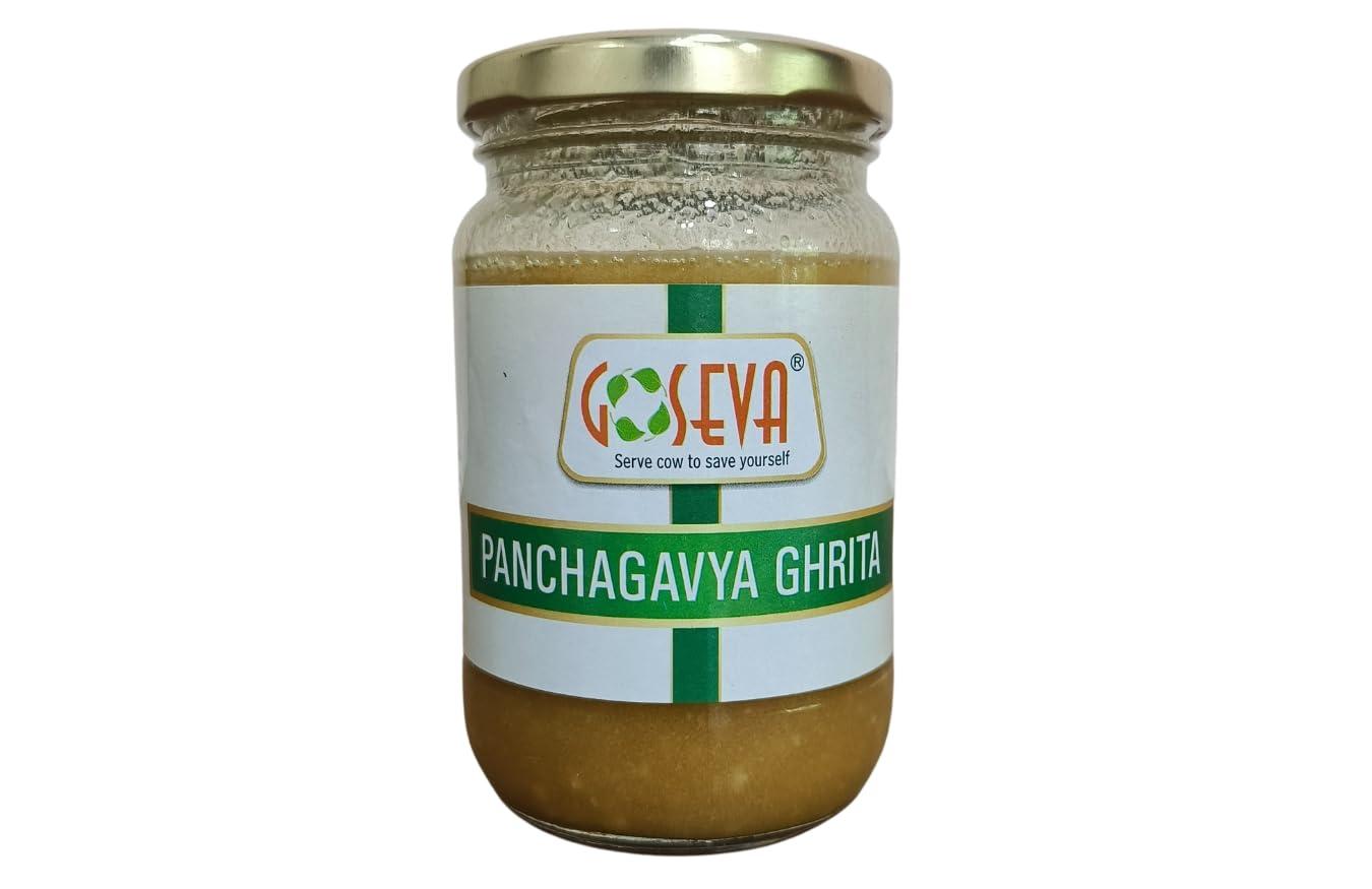 Goseva Goseva Panchagavya Ghrit 250ML - Panchgavya Ghrita , Ayur Ghee Nasya , Best Ayurvedic remedy , Ram Ban Aushadhi , medicated formulation beneficial in Psychiatric and neurological disorders