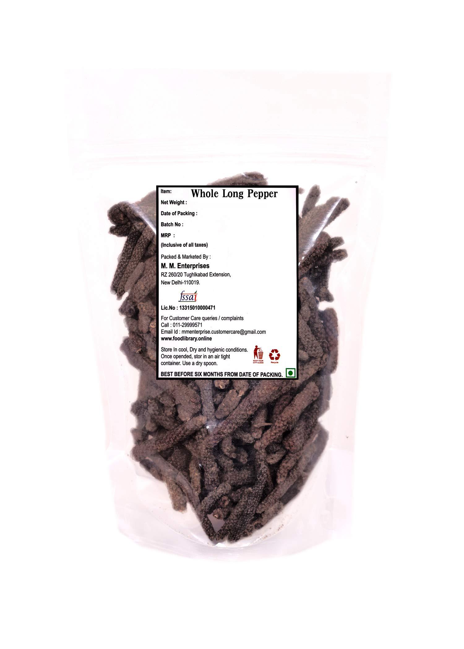 FOOD LIBRARY THE MAGIC OF NATURE Food Library The Magic of Nature Long Pepper (Pipli/ Pippali), 200g