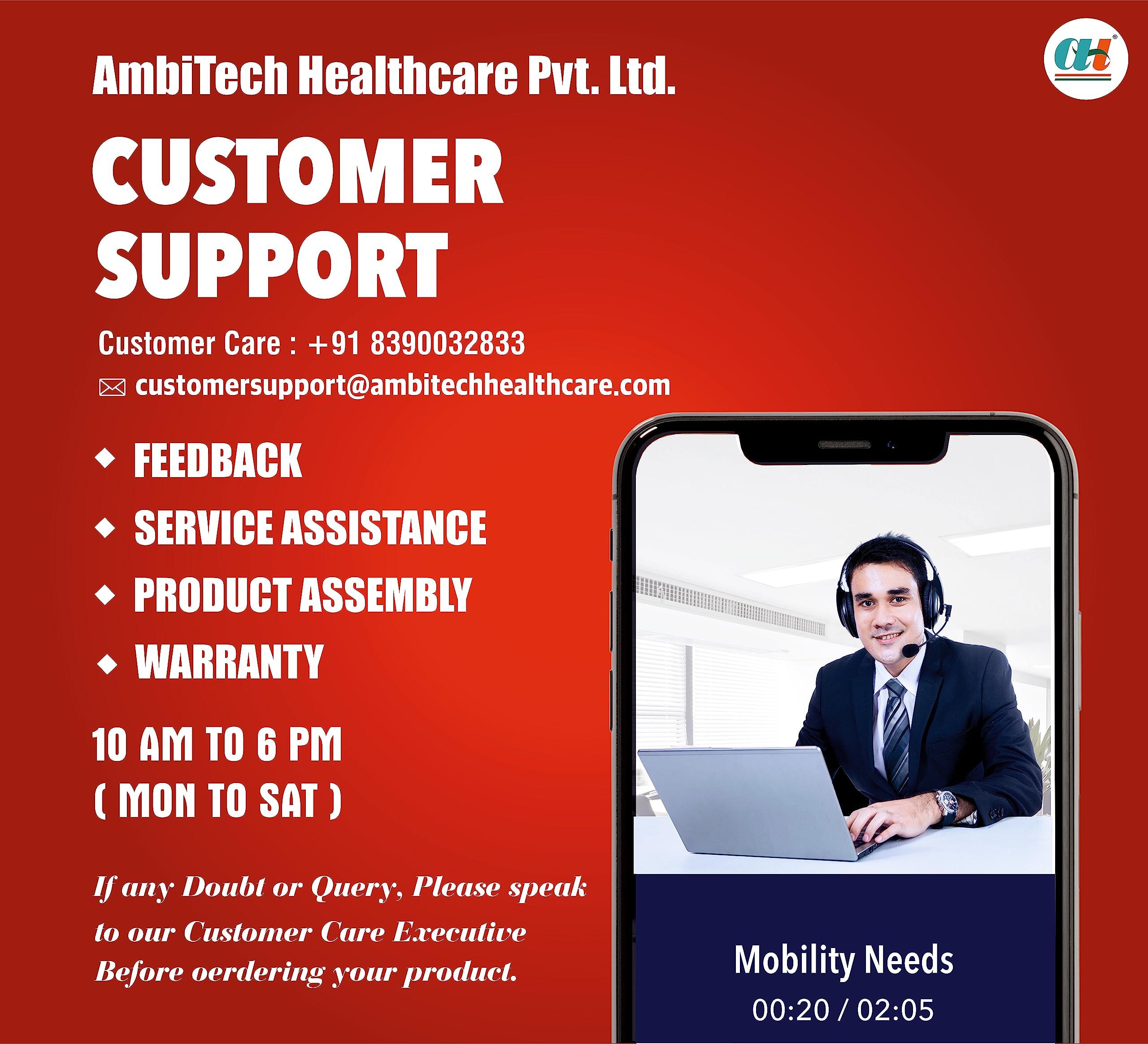 AMBITECH AmbiTech Fully Automatic Digital Blood Pressure Monitor With USB Port and AmbiTech Digital Thermometer (Made in India) (2 Year Warranty)