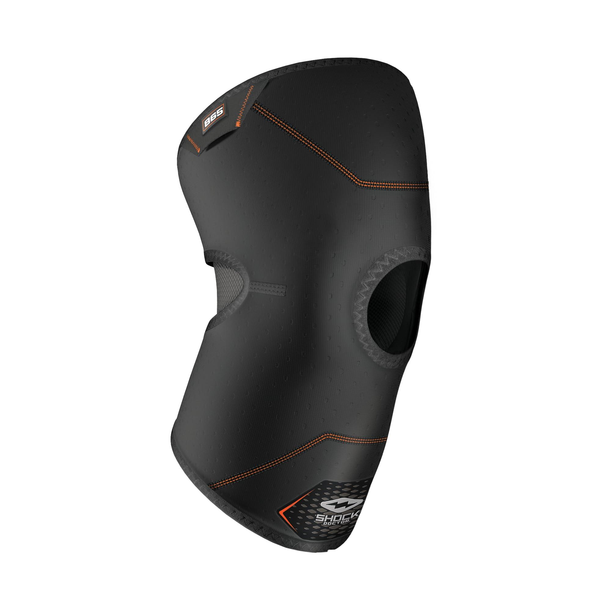 Shock Doctor Shock Doctor Knee Compression Sleeve with Open Patella Coverage, Senior Large