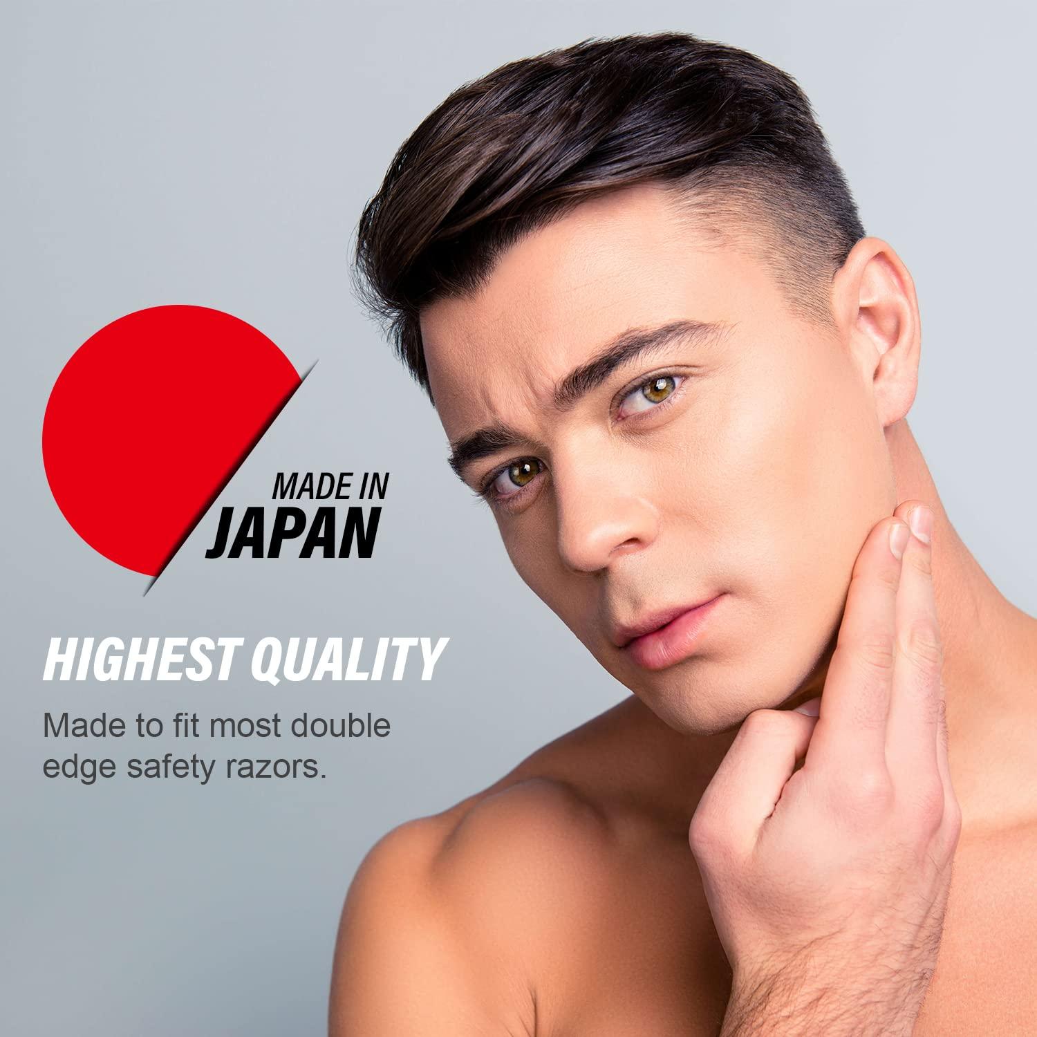 Feather Brand Feather 10 Razor Blades New Hi-Stainless Double Edge