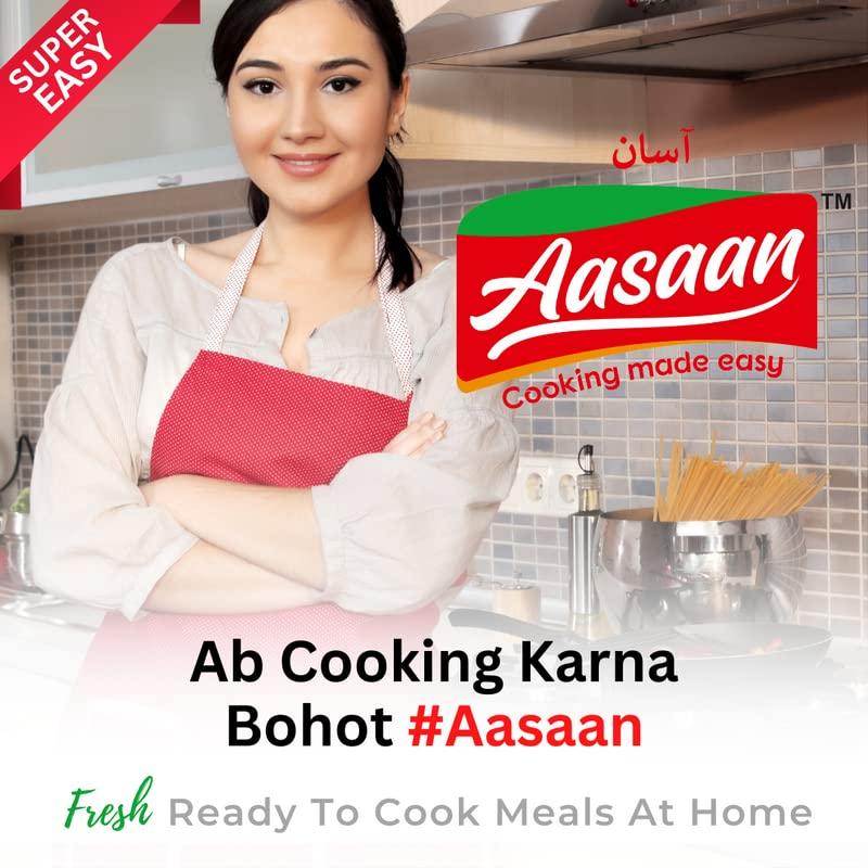 Aasaan Aasaan Kheer Premix 200gms, Ready to Cook Kheer Mix, Instant Hyderabadi Kheer Premix, Indian Sweets Kheer Ready Mix Vegetarian Dessert , Kheer Instant Mix 200G, Indian Rice Pudding Premix (Pack of 1)
