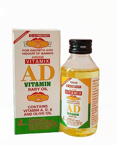 GENERIC VITAMIX AD OIL 340ml Vitamin baby oil