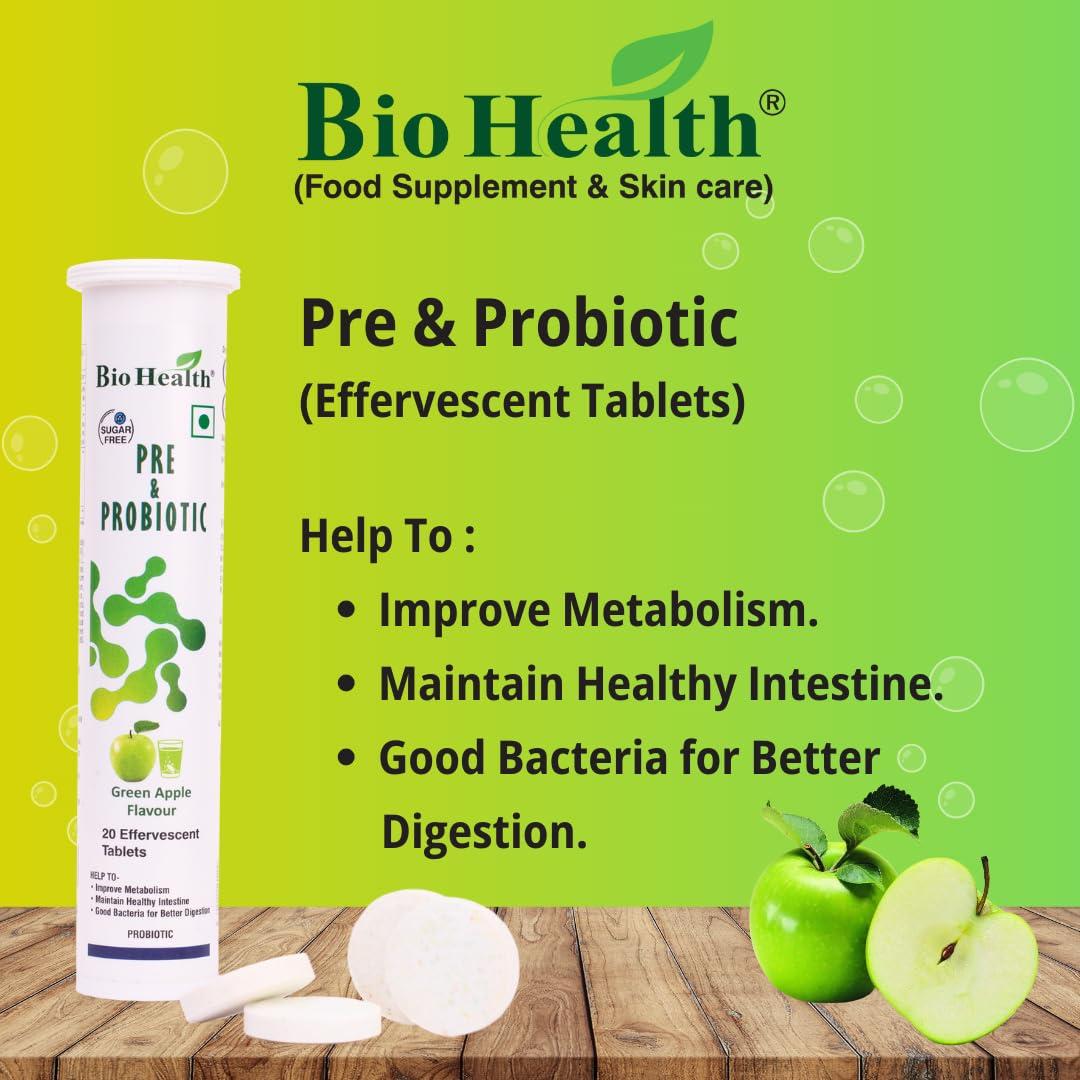 Biohealth Pre & ProBiotic Effervescent Tablets