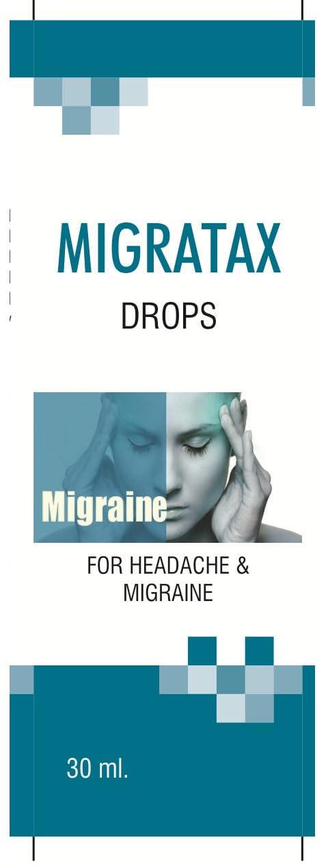Dr. Rajeev\'s Dr. Rajeev\'s MIGRATAX Homeopathic Medicine DROPS for headache and migraine (pack of 2)