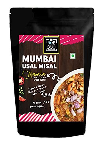 365 STORE TO DOOR 365 STORE TO DOOR Indian Spice – Mumbai Usal Misal Masala, 250 gm | Homemade Powdered | for Healthy Cooking | Ready to use | All Seasonings Spices | Pure & Hygiene | Mumbai Special Taste | Spice Mix