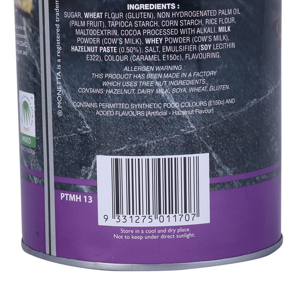 MONETTA Monetta Hazelnut Wafer Sticks 300 gm