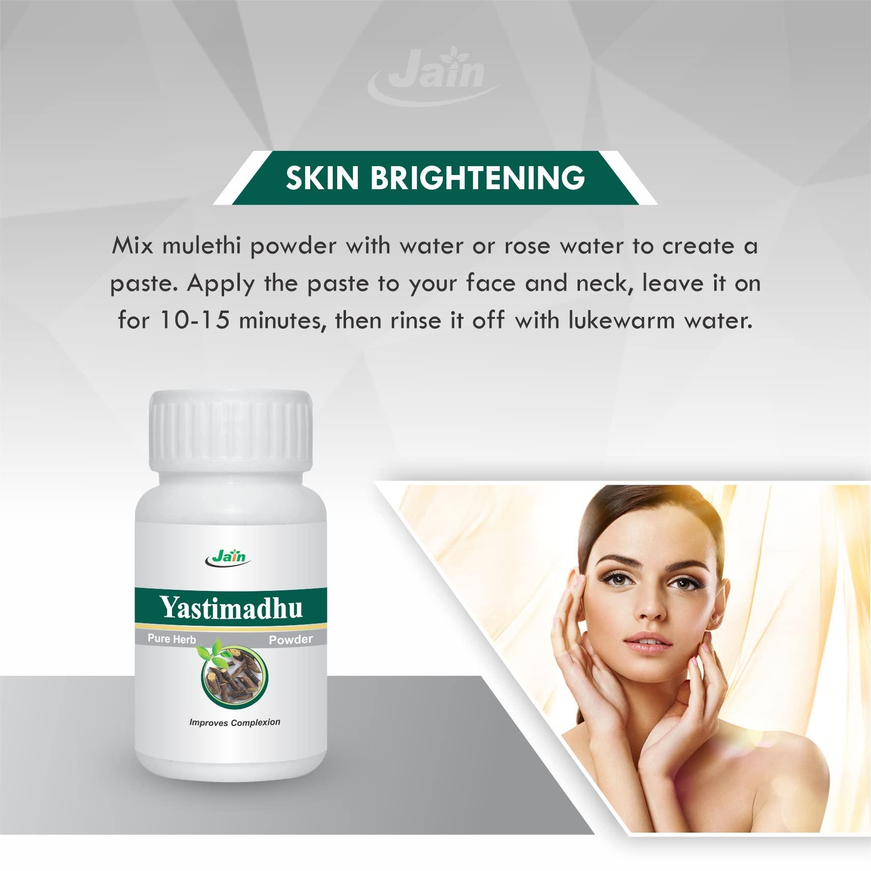 JAIN Jain Yastimadhu (Mulethi) Powder, 100 g - 2 Bottles