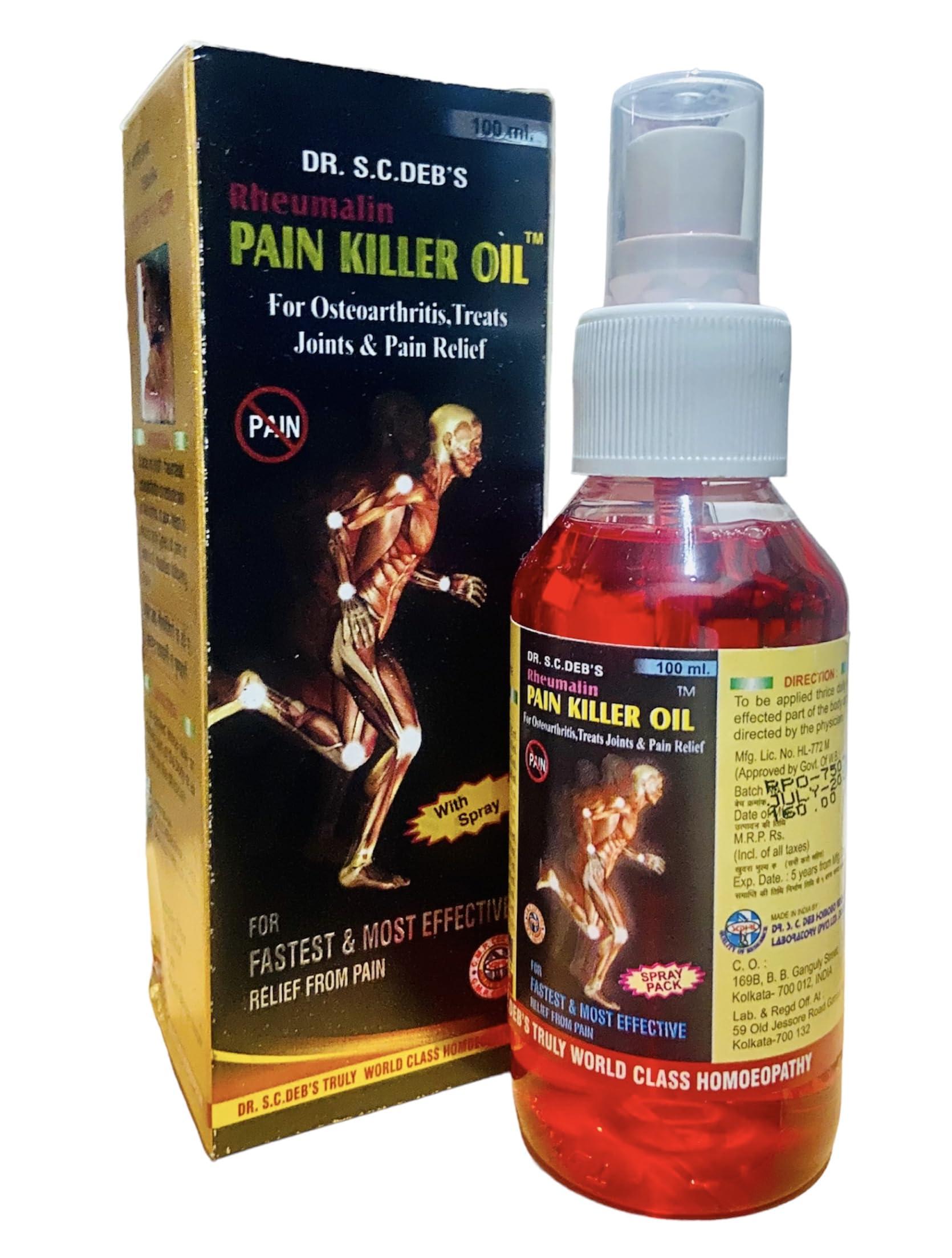KRIG\'S ABA10 SC Deb Rheumalin Pain Relief Oil -(Rheumalin Pain Killer Oil) - SET OF 2 Bottles